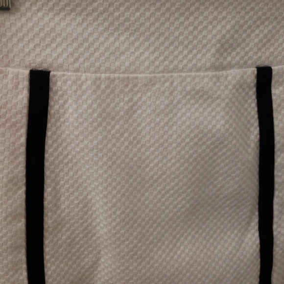 Saks Fifth Ave Stripe Pencil Professional Skirt - Picture 2 of 5